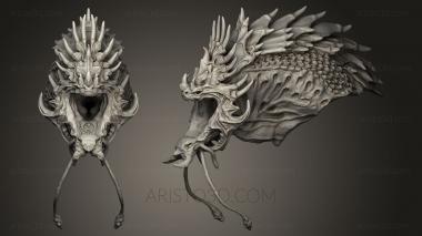 Busts of heroes and monsters (BUSTH_0414) 3D model for CNC machine